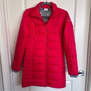 Columbia Women's Insulated Long Puffer Jacket Omni-Heat XS